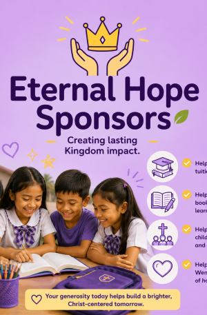 Eternal Hope Sponsor Pledge
